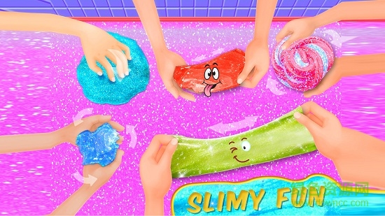 diy粘液制作者閃光