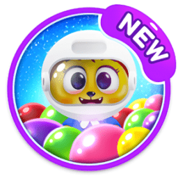 太空貓泡泡龍游戲(Space Cats Pop)