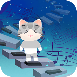 貓咪鋼琴方塊