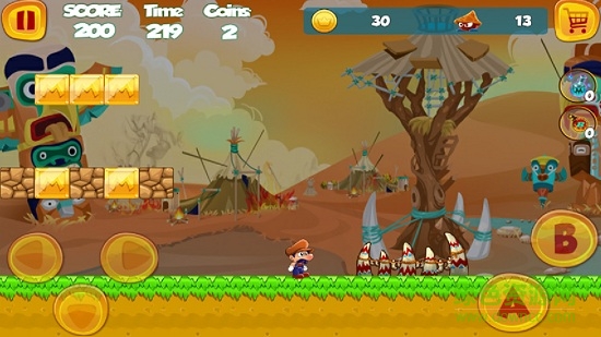 手機版超級瑪麗冒險 v2.0 安卓版 0