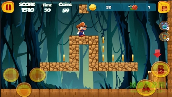 手機版超級瑪麗冒險 v2.0 安卓版 1