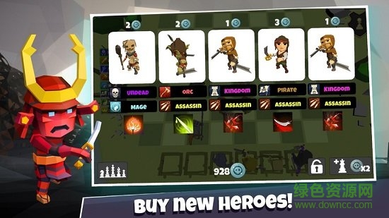 英雄汽車國(guó)際象棋中文版(heroes auto chess) v1.71 安卓版 1