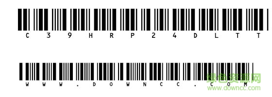 C39HrP24DlTt字體  0
