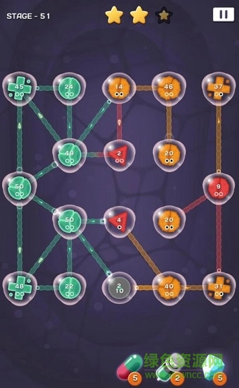 細胞擴張戰(zhàn)爭無限金幣版(cell expansion wars) v1.1.7 安卓版 2