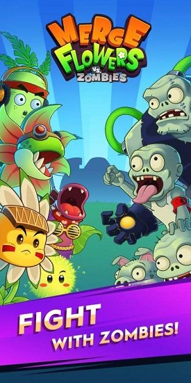 鮮花大戰(zhàn)僵尸破內(nèi)購(gòu)(Merge Flowers) v1.6 安卓版 1