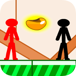 火柴人吃豆豆雙人游戲
