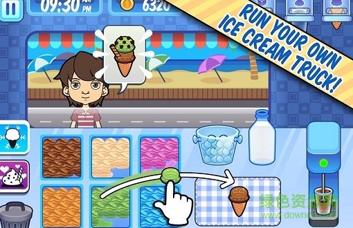 彩虹冰淇淋店完整版小游戲(Ice Cream Truck) v1.0.7 安卓版 1