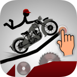 火柴人繪制賽車手