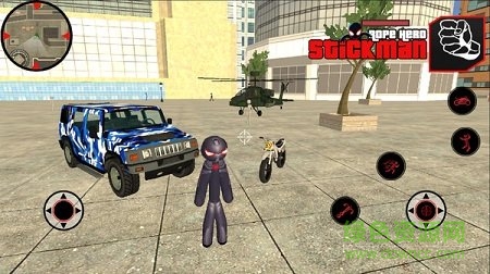 火柴人繩索英雄戰(zhàn)爭(zhēng)中文版 v1.4.1 安卓漢化版 1