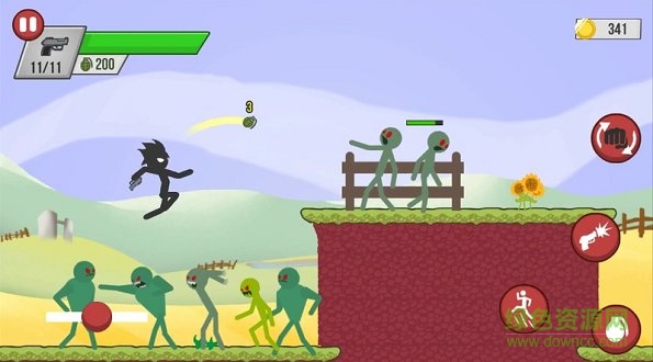 火柴人僵尸射擊最新正式版 v1.2.4 安卓無(wú)限金幣鉆石版 0