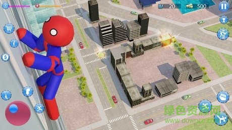 火柴蜘蛛英雄 火柴蜘蛛英雄无限金币版