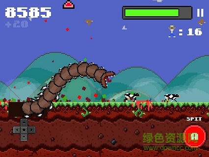 超级巨型蠕虫手游下载