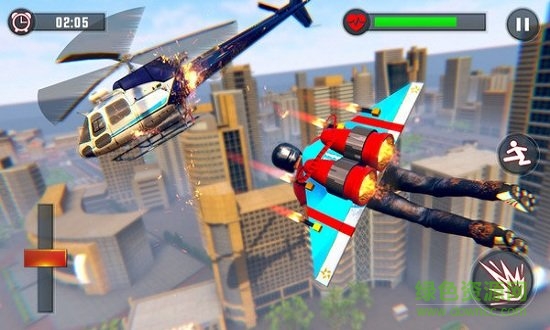 噴氣背包飛行英雄手游 v1.0.2 安卓版 1