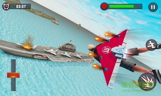 噴氣背包飛行英雄手游下載