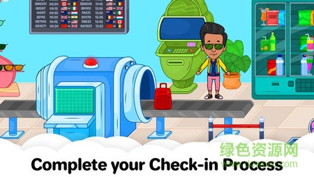 我的機場城市兒童小鎮(zhèn)游戲 我的機場城市兒童小鎮(zhèn)完整版