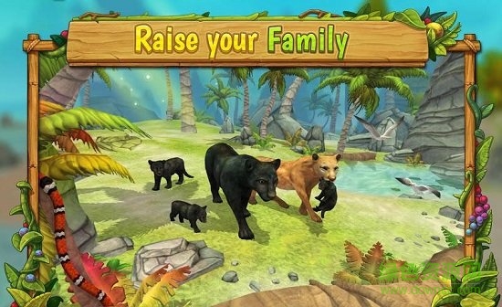 終極獵豹家族模擬器中文版(Panther Family Sim Online) v2.7.2 安卓版 1