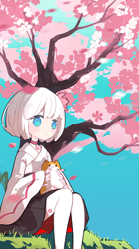 三月之庭壁紙下載