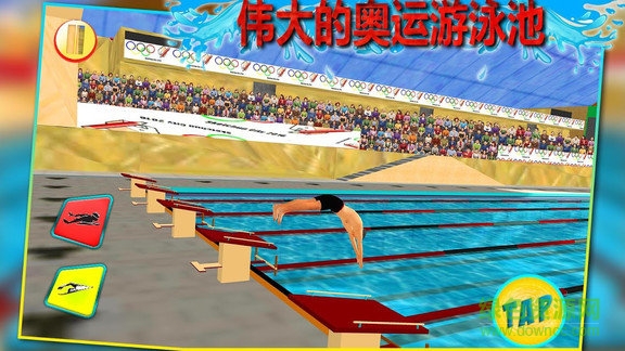 3d真實(shí)游泳手游 v1.8.6 安卓版 0