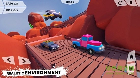 迷你賽車(chē)燃燒之輪手機(jī)版 v1.7 安卓版 0