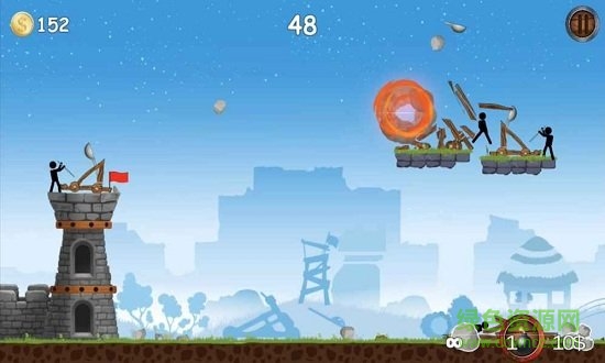 火柴人保衛(wèi)城堡無限金幣版 v1.1.5 安卓版 0