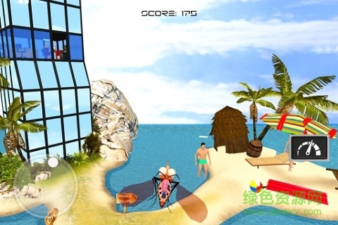 變態(tài)蚊子模擬器中文版(Mosquito Insect Simulator 3D) v1.3.0 安卓版 0