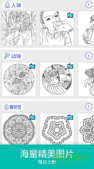 填色游戲數(shù)字畫畫游戲 v1.0.8 安卓版 3