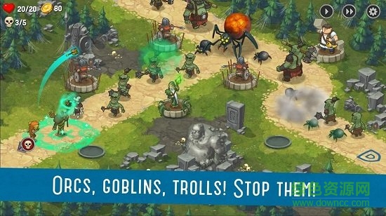 獸人戰(zhàn)士離線塔防內(nèi)購