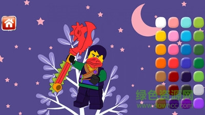 幻影忍者填色手機(jī)版 v1.0 安卓版 0