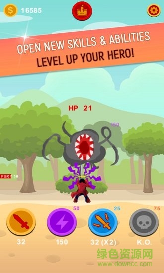 點(diǎn)擊騎士冒險(xiǎn)官方版 v1.0.0 安卓版 0