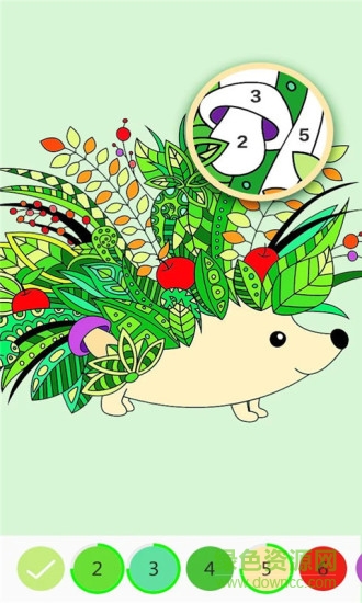 數(shù)字填色本下載