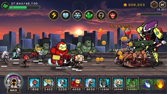 英雄戰(zhàn)爭超級火柴人防御中文版 v1.0.8 安卓最新版 0