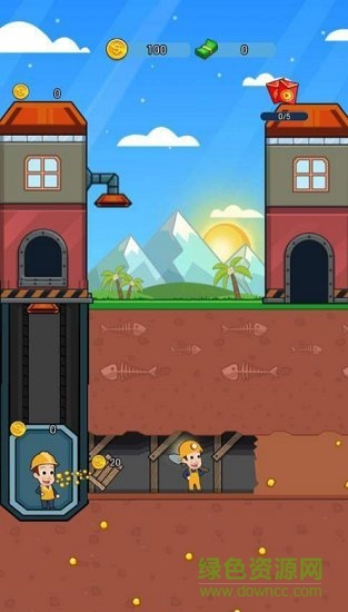 全民挖金礦玩家金幣鉆石版 v1.0 安卓免費(fèi)版 0