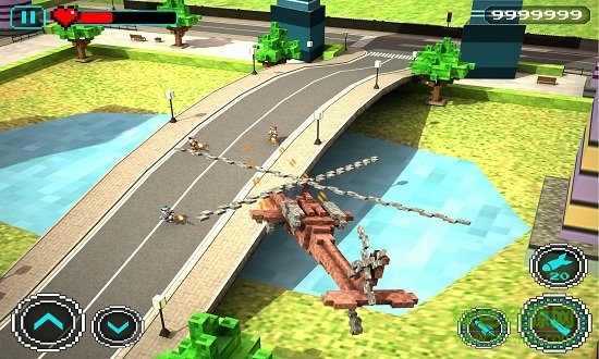 方塊直升機(jī)手游 v1 安卓版 0