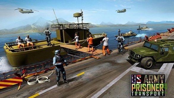 美軍直升機囚犯運輸內(nèi) 購破 解版US Army Prisoner Transport v1.0.8 安卓版 0
