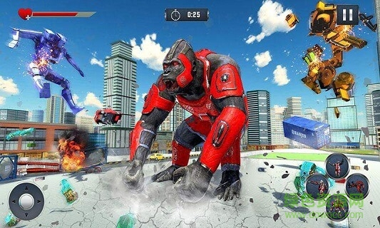 機(jī)器人大猩猩 機(jī)器人大猩猩游戲下載