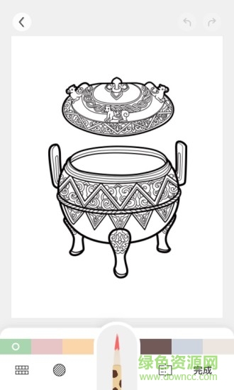 recyclerview錦色(國風(fēng)繪本填色) v1.0.5 安卓版 2