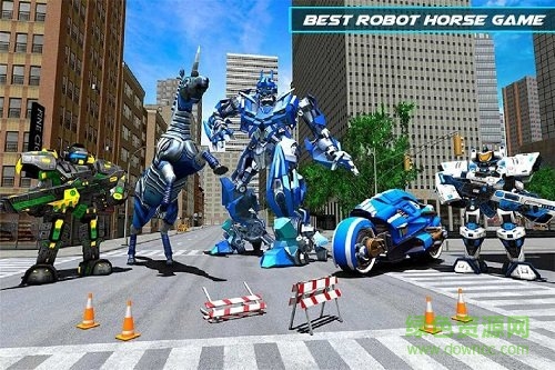 警察機(jī)器人馬游戲內(nèi)購 v1.2.0 安卓無限金幣版 0