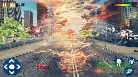 變形金剛龍卷風(fēng)機(jī)器人游戲