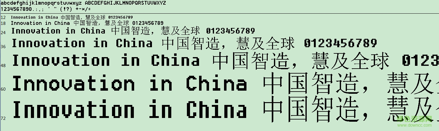 s8514fix.fon(Fixedsys 8514字體文件) 最新版 0