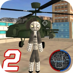 蜘蛛火柴人繩索英雄2無限金幣版