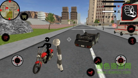 火柴人繩索英雄6無敵版 v4.0 安卓無限金幣版 0