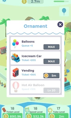 闲置的水上乐园内购 闲置的水上乐园无限金币版