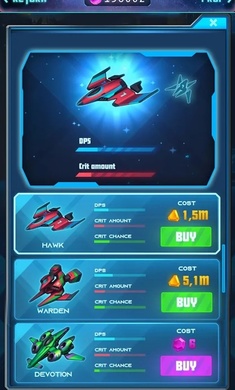 銀河戰(zhàn)爭放置游戲內(nèi)購 v1.1.1 安卓無限金幣版 2