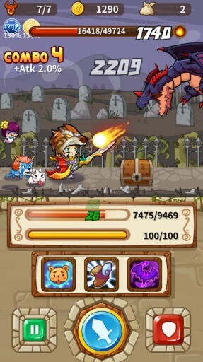 怪獸突襲直裝中文 v1.0.4 安卓版 0