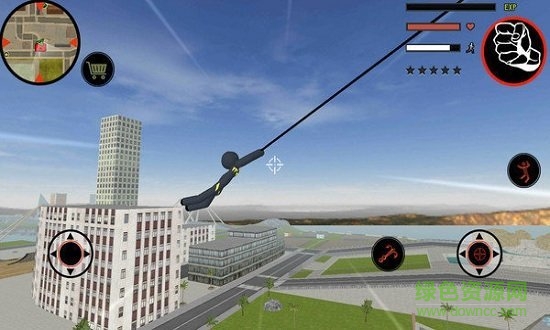 黑豹火柴人繩索英雄手游 v1.0 安卓版 0