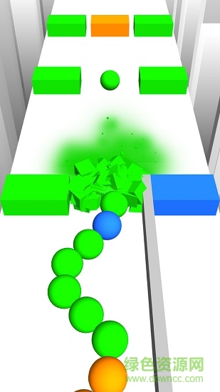 顏色球球蛇形撞擊最新版