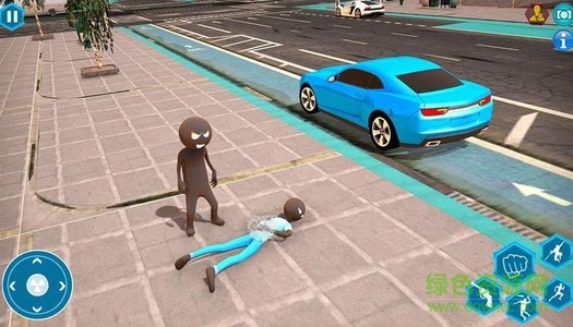 火柴人繩索英雄城市孤膽車神 v1.0 安卓版 0