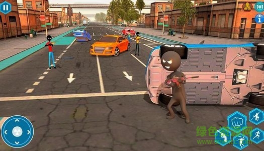 火柴人繩索英雄城市孤膽車神 v1.0 安卓版 1