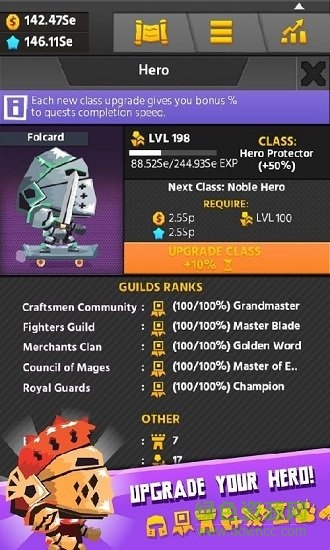 英雄模擬器中文版(Hero Simulator) v1.7.6 安卓版 2