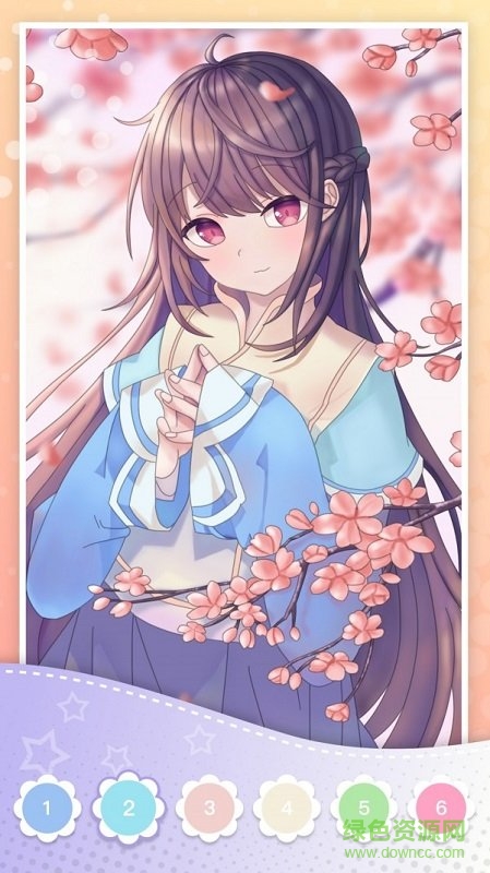 二次元涂色手游下載 二次元涂色游戲手機(jī)版下載